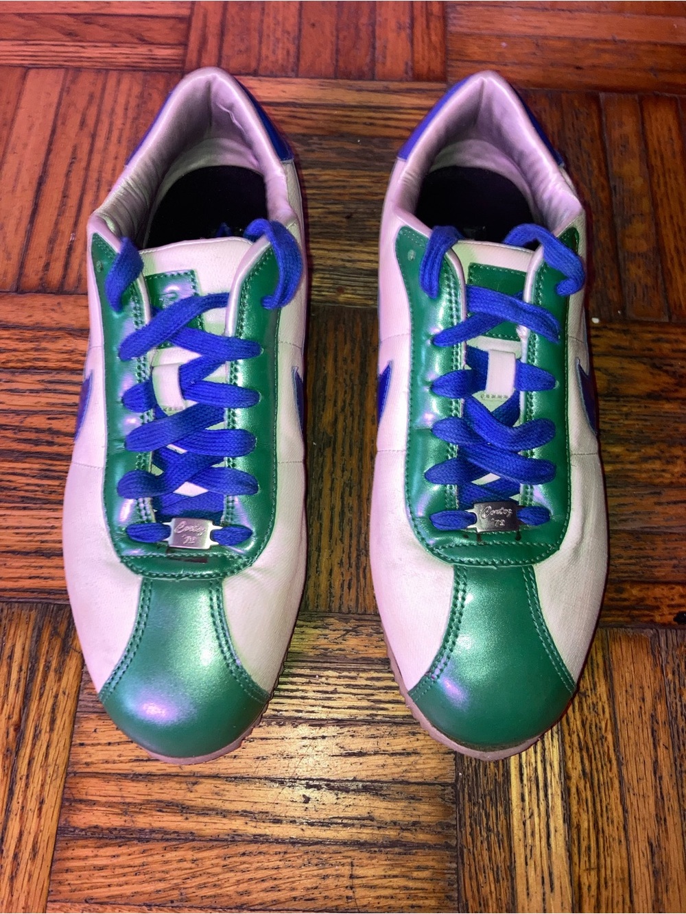 Nike Cortez ‘78 id.Premium Green Blue White 9